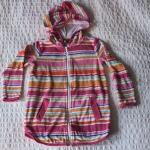 Lands' End Terry Zip Coverup 3T
